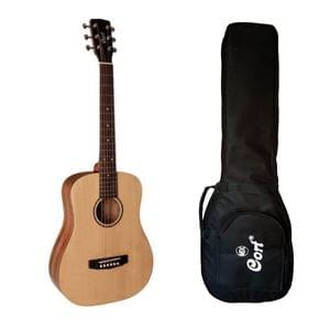Cort AD MINI OP Standard Series Open Pore Acoustic Guitar with Bag